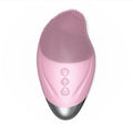 Facial Cleansing Device, Waterproof Beauty Instrument, Eye Beauty Device - Pink